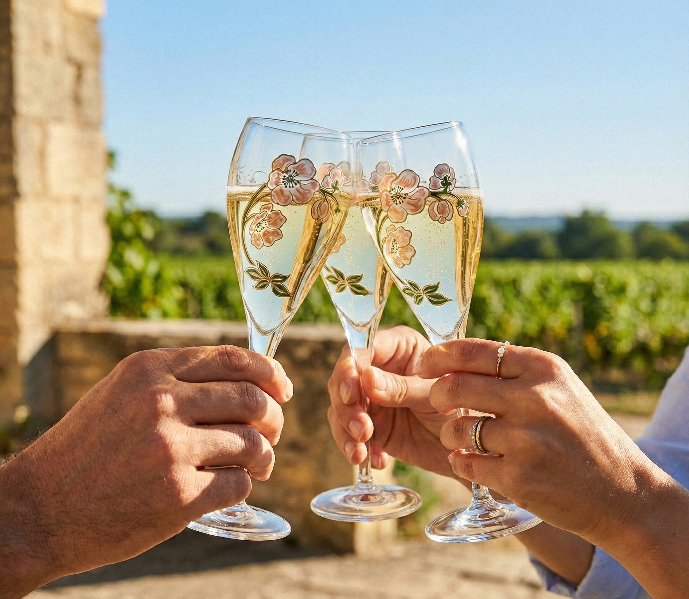 La Flûte Anémone Perrier-Jouët